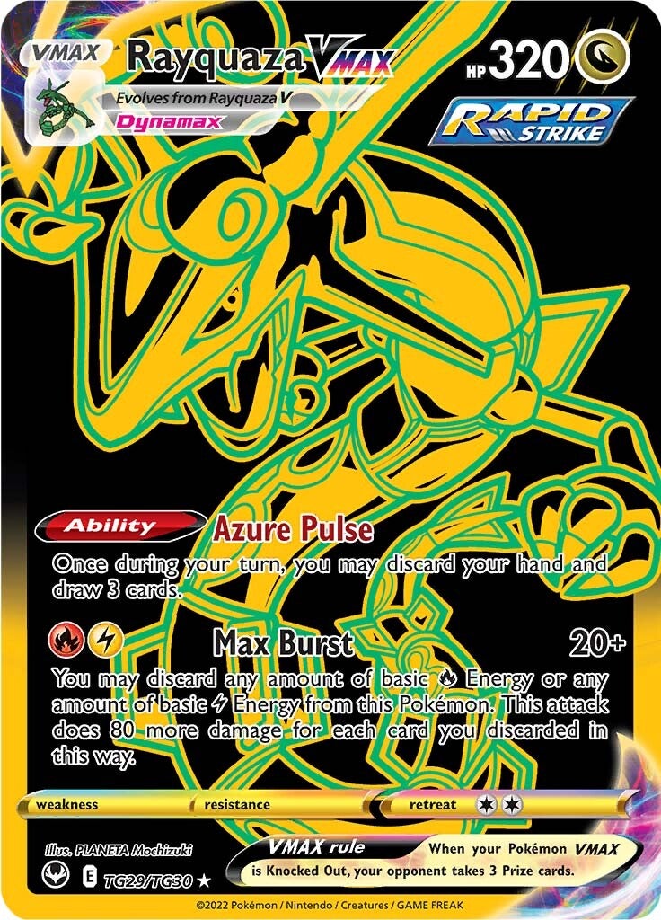 Rayquaza VMAX (TG29/TG30) [Sword & Shield: Silver Tempest] | North Game Den