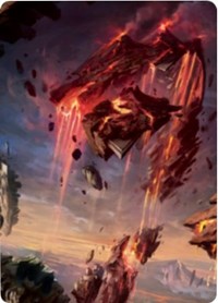 Mountain 2 Art Card [Zendikar Rising Art Series] | North Game Den