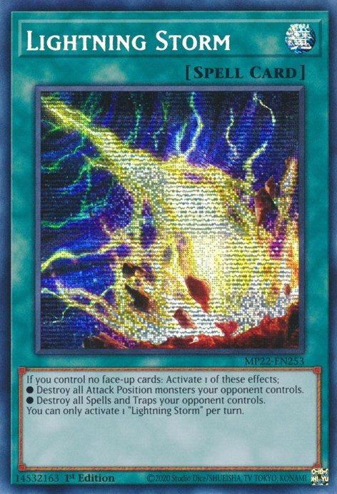 Lightning Storm [MP22-EN253] Prismatic Secret Rare | North Game Den