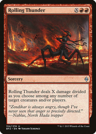Rolling Thunder [Battle for Zendikar] | North Game Den