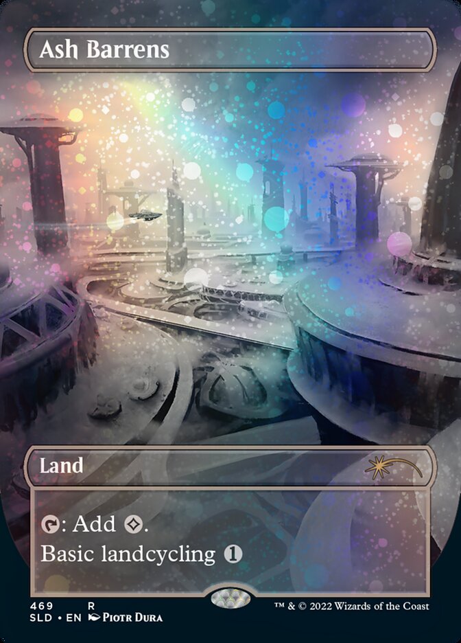 Ash Barrens (Galaxy Foil) [Secret Lair Drop Series] | North Game Den