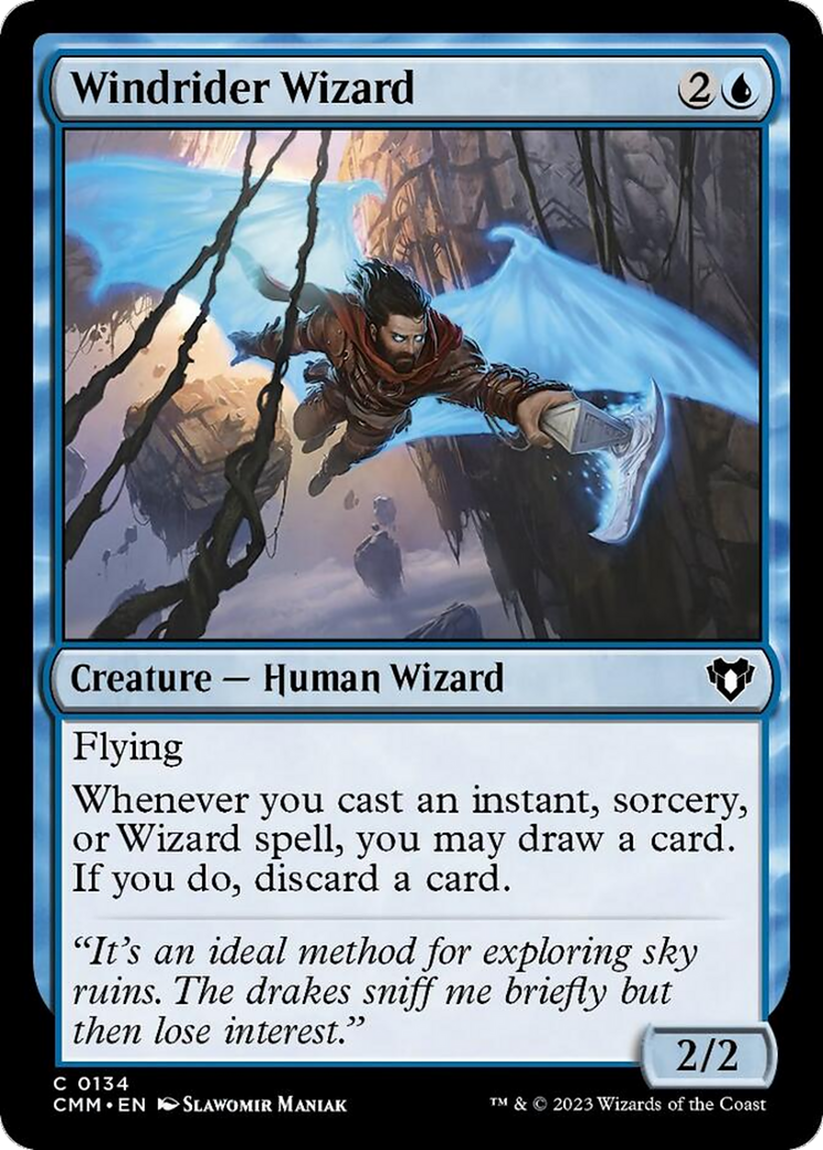 Windrider Wizard [Commander Masters] | North Game Den