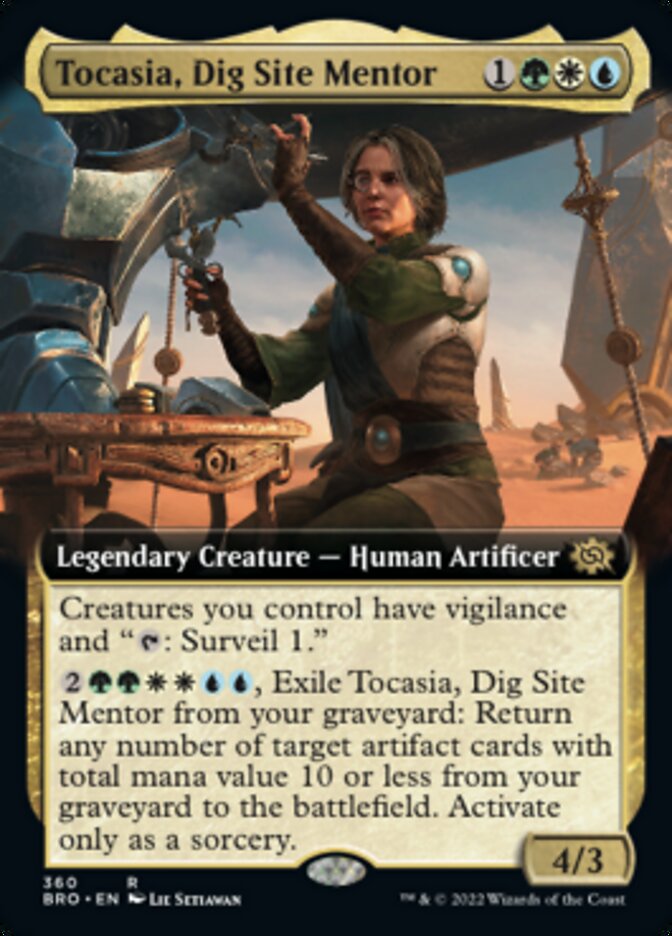 Tocasia, Dig Site Mentor (Extended Art) [The Brothers' War] | North Game Den