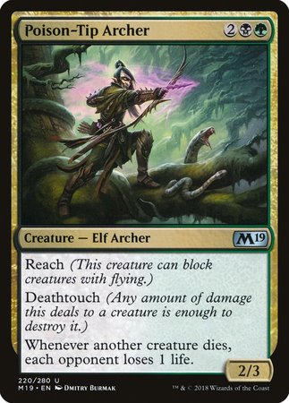 Poison-Tip Archer [Core Set 2019] | North Game Den