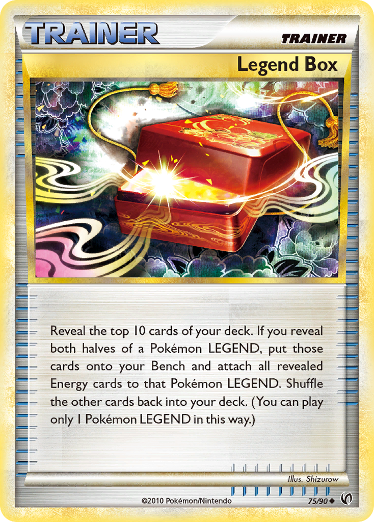 Legend Box (75/90) [HeartGold & SoulSilver: Undaunted] | North Game Den