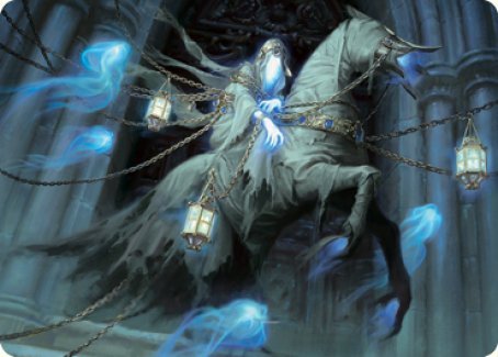 Patrician Geist Art Card [Innistrad: Midnight Hunt Art Series] | North Game Den