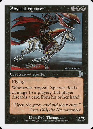 Abyssal Specter [Deckmasters] | North Game Den