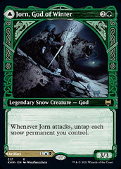 Jorn, God of Winter // Kaldring, the Rimestaff (Showcase) [Kaldheim] | North Game Den