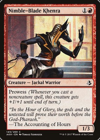 Nimble-Blade Khenra [Amonkhet] | North Game Den