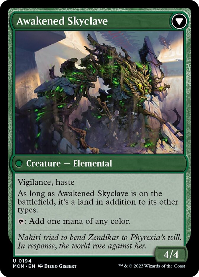 Invasion of Zendikar // Awakened Skyclave [March of the Machine] | North Game Den