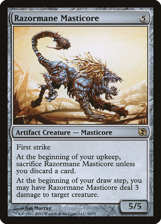Razormane Masticore [Duel Decks: Elspeth vs. Tezzeret] | North Game Den