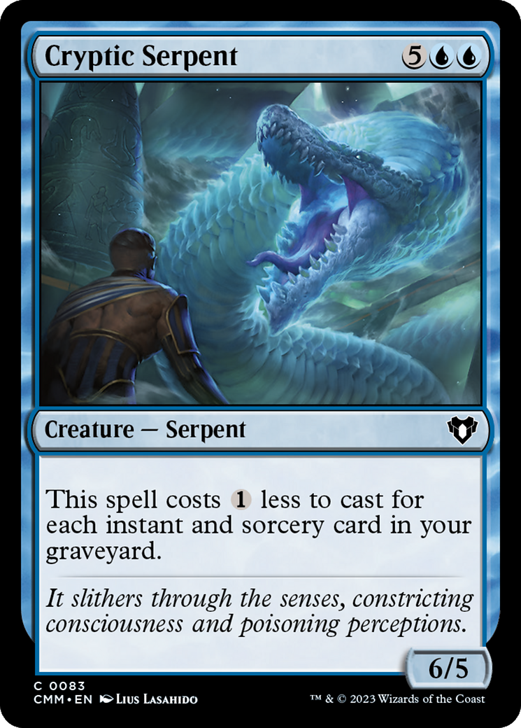 Cryptic Serpent [Commander Masters] | North Game Den