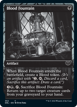 Blood Fountain [Innistrad: Double Feature] | North Game Den