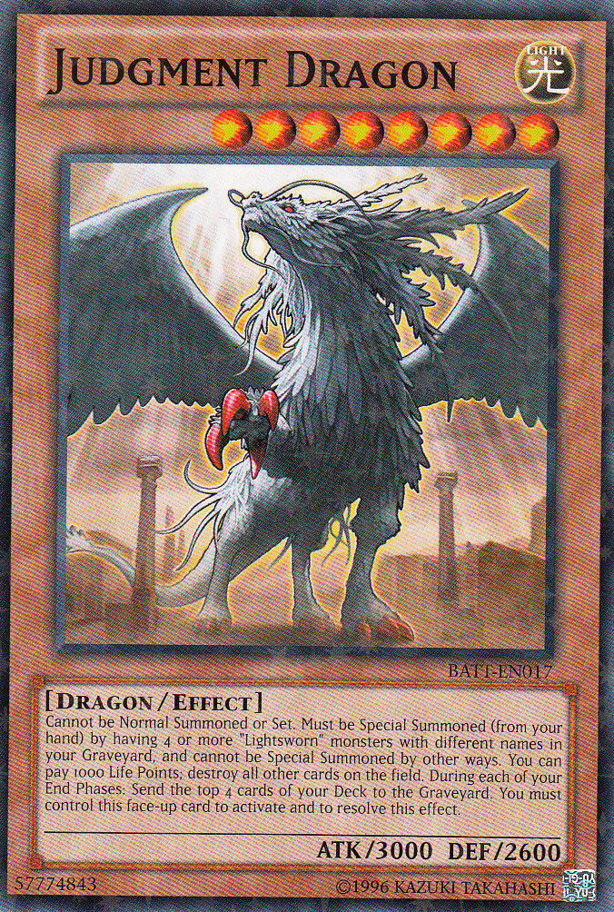 Judgment Dragon [BATT-EN017] Starfoil Rare | North Game Den