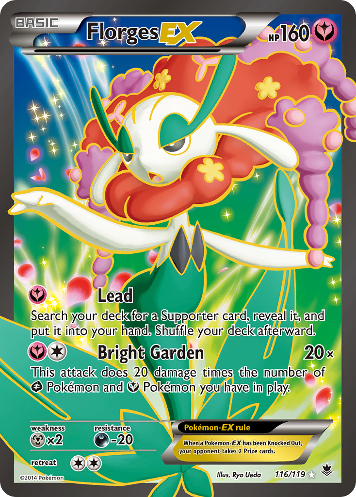 Florges EX (116/119) [XY: Phantom Forces] | North Game Den