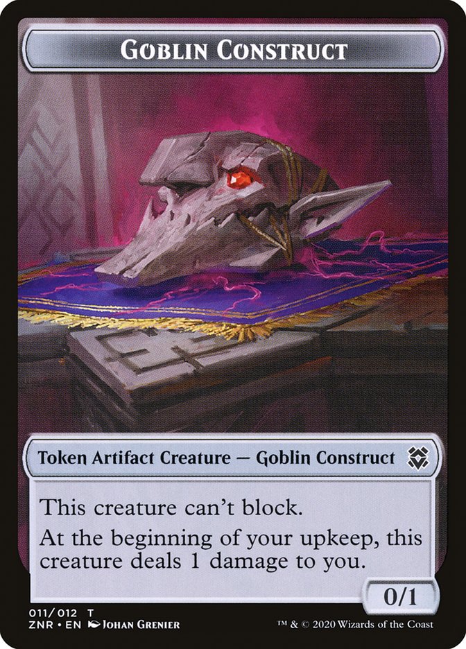 Goblin Construct Token [Zendikar Rising] | North Game Den