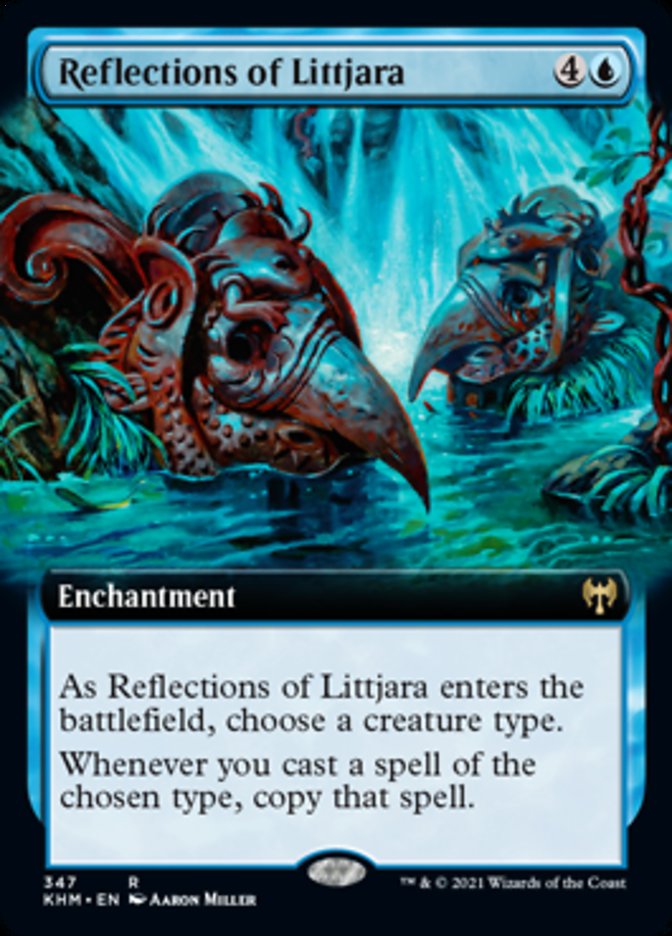 Reflections of Littjara (Extended Art) [Kaldheim] | North Game Den