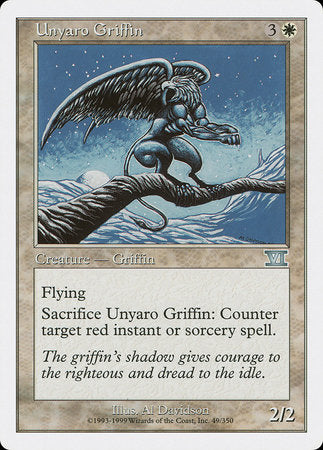 Unyaro Griffin [Classic Sixth Edition] | North Game Den