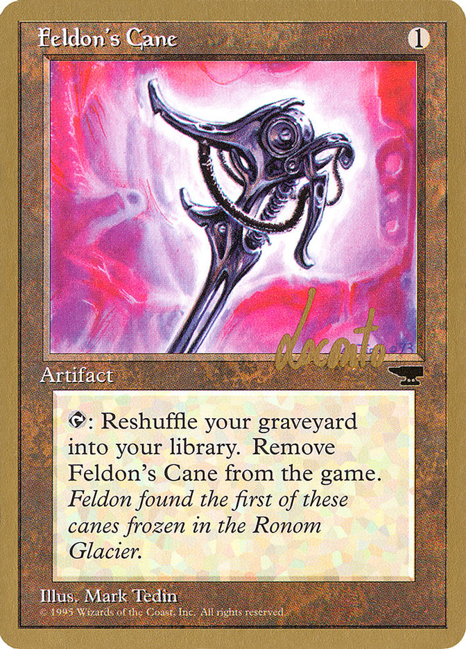 Feldon's Cane (Michael Loconto) [Pro Tour Collector Set] | North Game Den