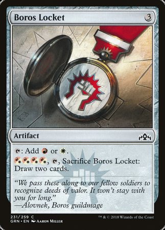 Boros Locket [Guilds of Ravnica] | North Game Den