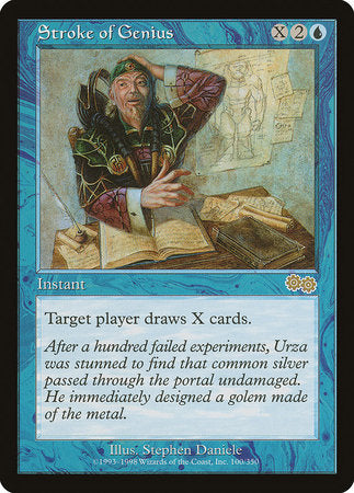 Stroke of Genius [Urza's Saga] | North Game Den