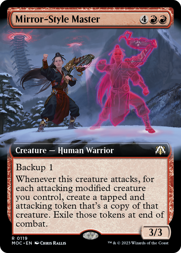 Mirror-Style Master (Extended Art) [March of the Machine Commander] | North Game Den