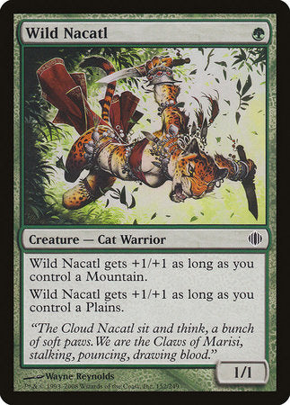 Wild Nacatl [Shards of Alara] | North Game Den