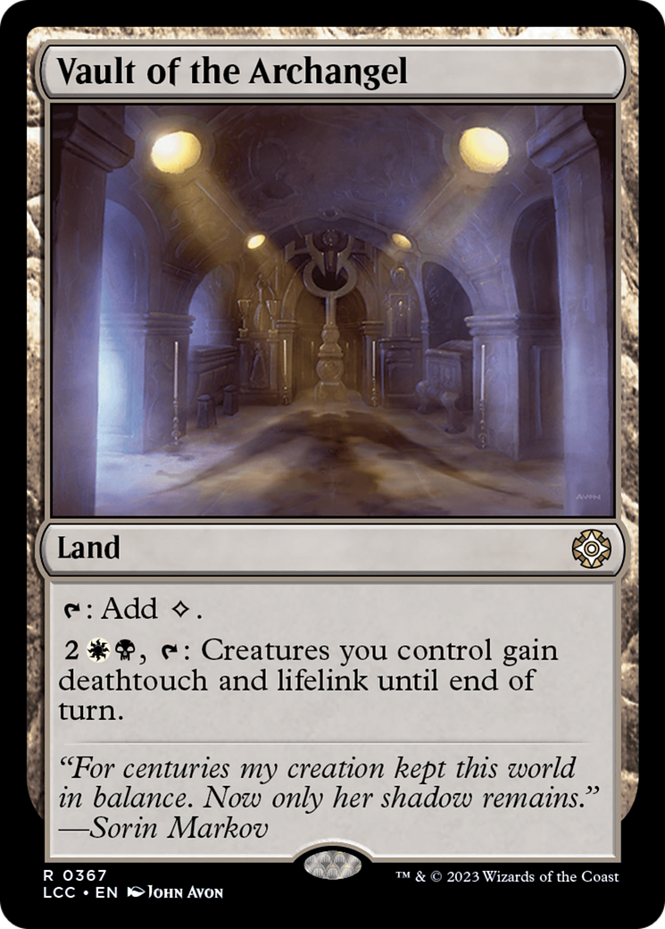 Vault of the Archangel [The Lost Caverns of Ixalan Commander] | North Game Den