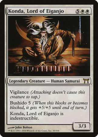 Konda, Lord of Eiganjo [Champions of Kamigawa] | North Game Den