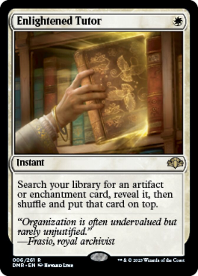 Enlightened Tutor [Dominaria Remastered] | North Game Den