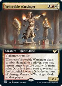 Venerable Warsinger (Extended) [Strixhaven: School of Mages] | North Game Den