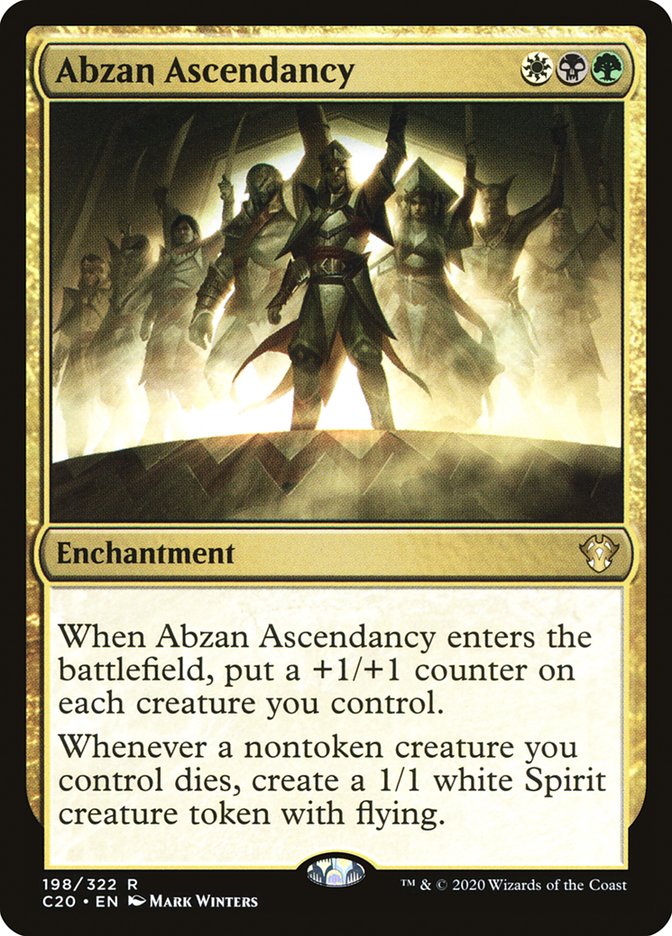 Abzan Ascendancy [Commander 2020] | North Game Den