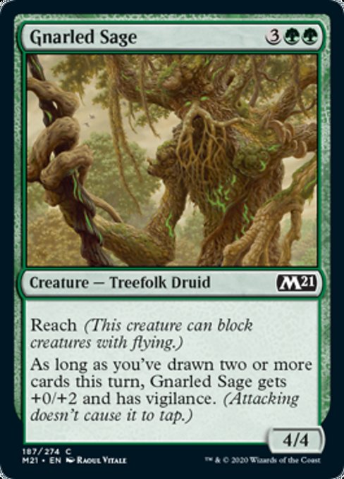 Gnarled Sage [Core Set 2021] | North Game Den