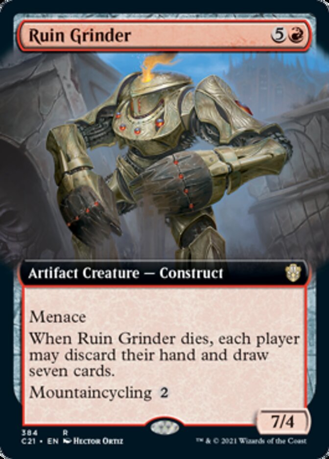 Ruin Grinder (Extended) [Commander 2021] | North Game Den