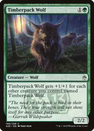 Timberpack Wolf [Masters 25] | North Game Den