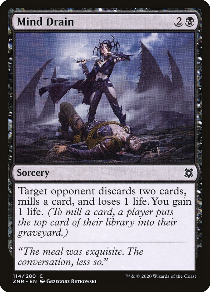 Mind Drain [Zendikar Rising] | North Game Den