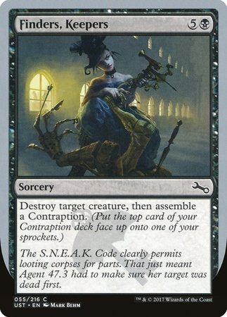 Finders, Keepers [Unstable] | North Game Den