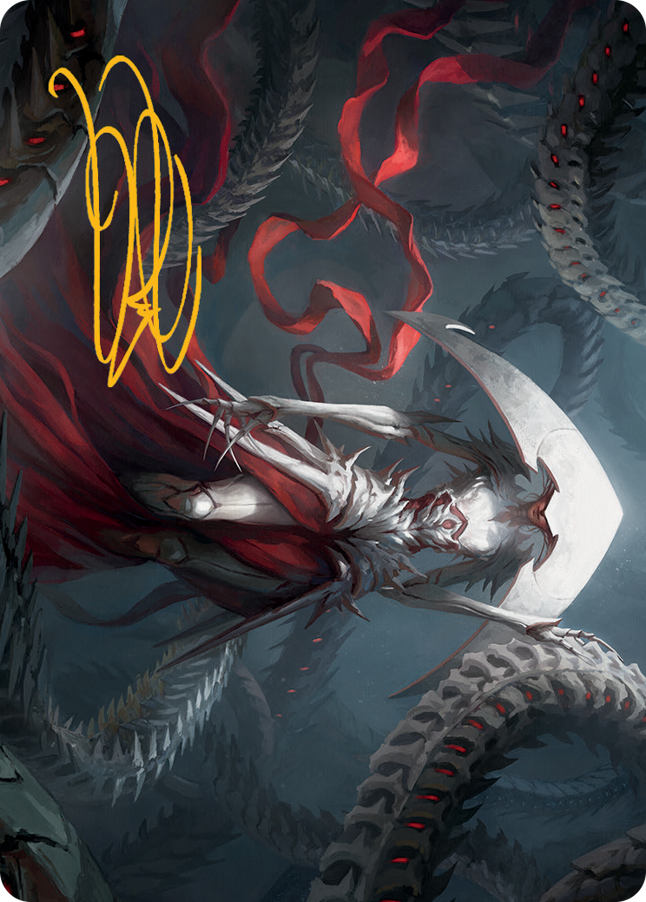 Elesh Norn Art Card (Gold-Stamped Signature) [March of the Machine Art Series] | North Game Den