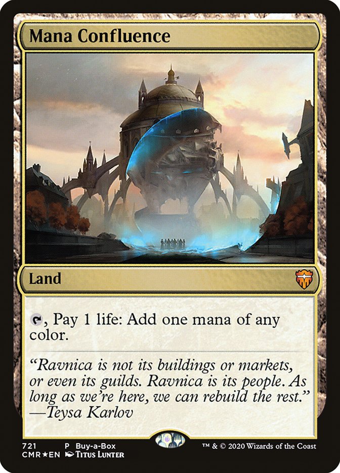Mana Confluence (Buy-A-Box) [Commander Legends Promos] | North Game Den
