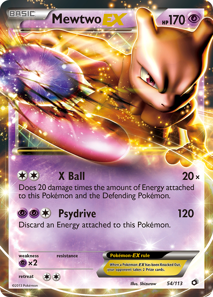 Mewtwo EX (54/113) [Black & White: Legendary Treasures] | North Game Den