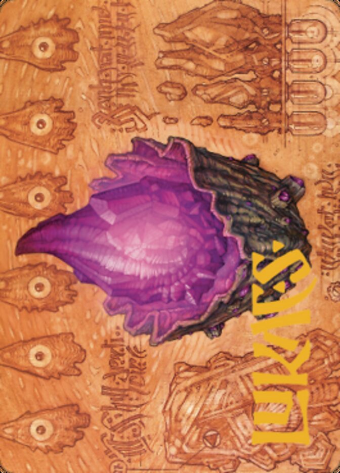 Thorn of Amethyst Art Card (Gold-Stamped Signature) [The Brothers' War Art Series] | North Game Den