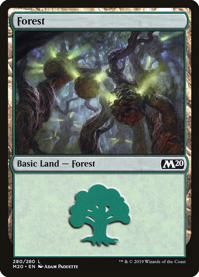 Forest (#280) [Core Set 2020] | North Game Den