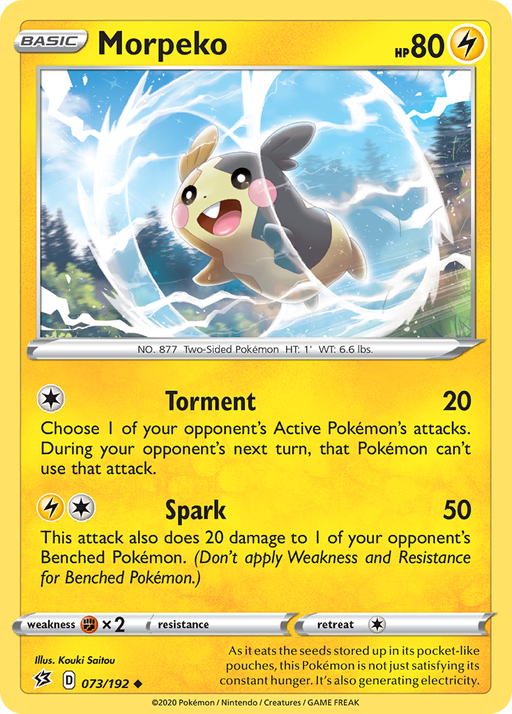 Morpeko (073/192) [Sword & Shield: Rebel Clash] | North Game Den