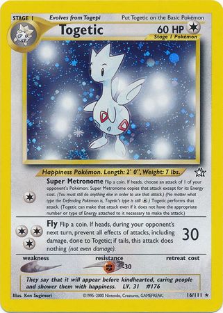 Togetic (16/111) [Neo Genesis Unlimited] | North Game Den