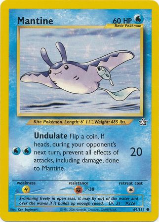 Mantine (64/111) [Neo Genesis Unlimited] | North Game Den