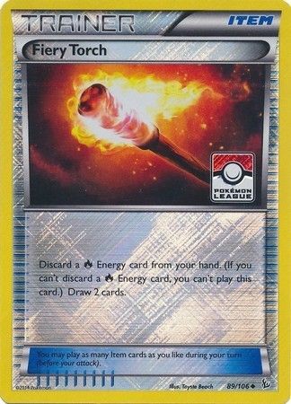 Fiery Torch (89/106) (League Promo) [XY: Flashfire] | North Game Den