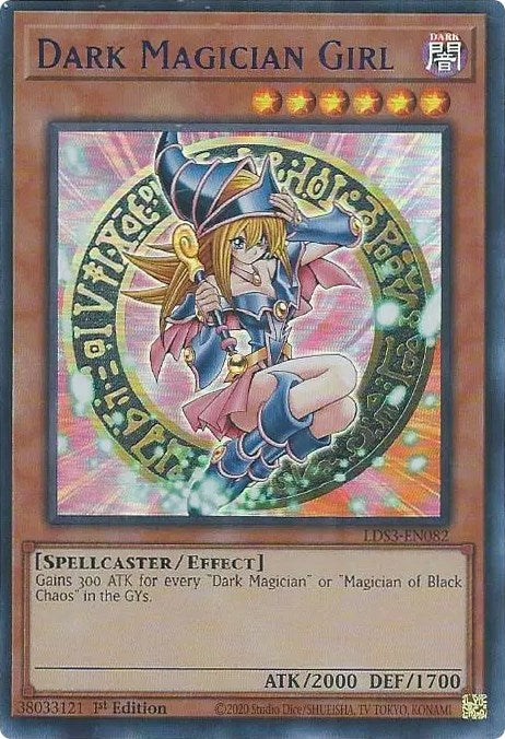 Dark Magician Girl (Blue) [LDS3-EN082] Ultra Rare | North Game Den