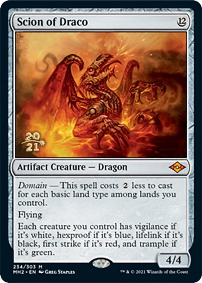 Scion of Draco [Modern Horizons 2 Prerelease Promos] | North Game Den