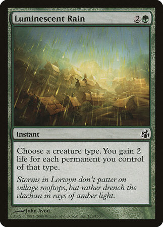 Luminescent Rain [Morningtide] | North Game Den