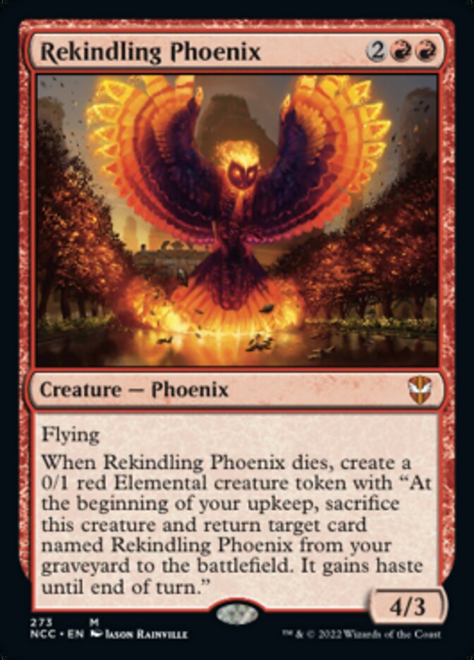 Rekindling Phoenix [Streets of New Capenna Commander] | North Game Den